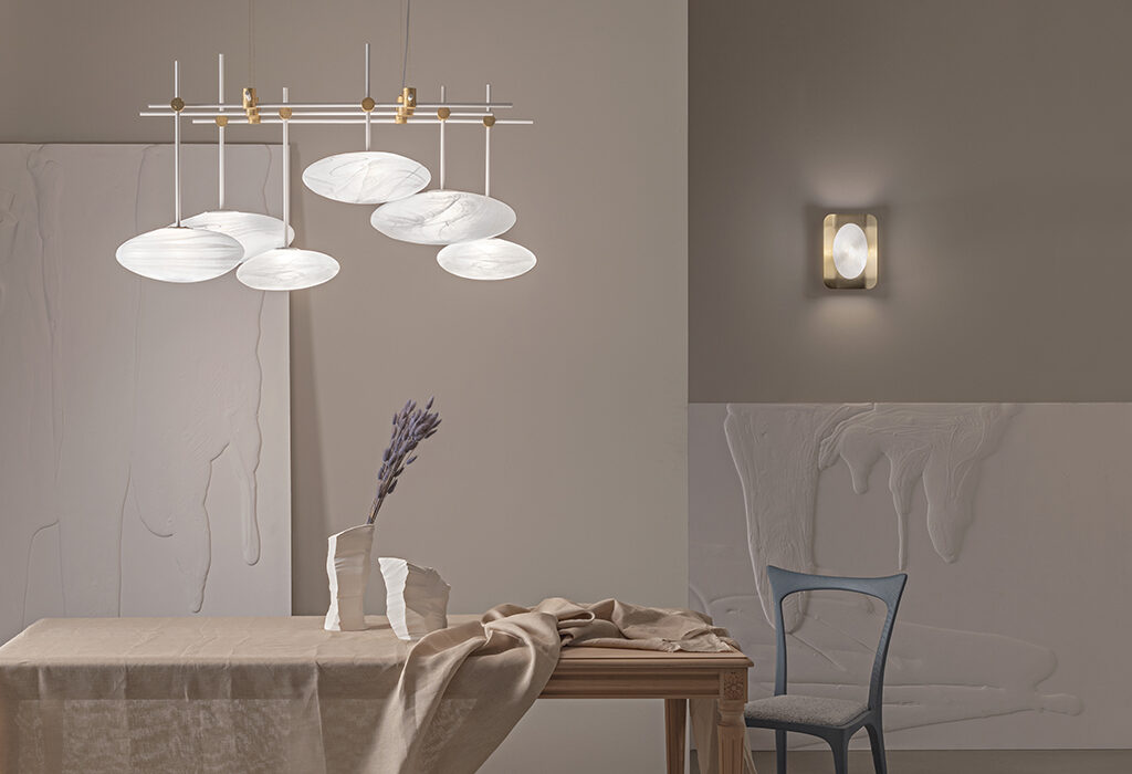 Luxury blown glass chandeliers - Nubi